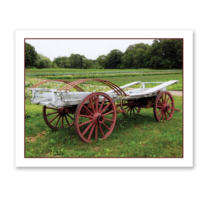 Photo Greeting Card Of An Old Wagon by Jerry Cohen